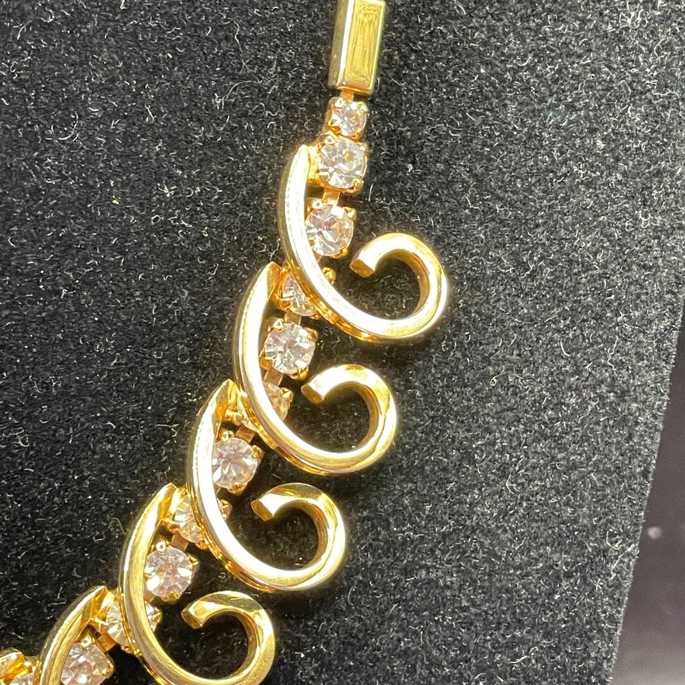 Sarah Coventry Signed Celestial Fire Vintage Chok… - image 3